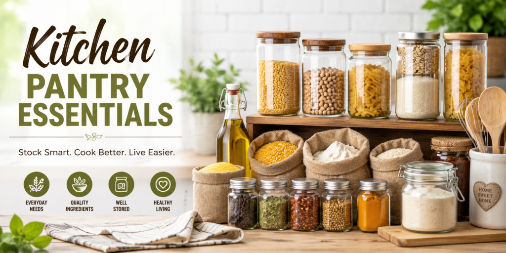 kitchen pantry essentials