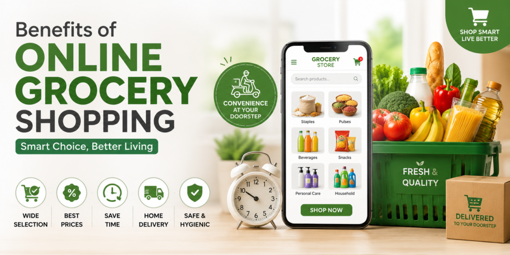 Benefits of Online Grocery Shopping