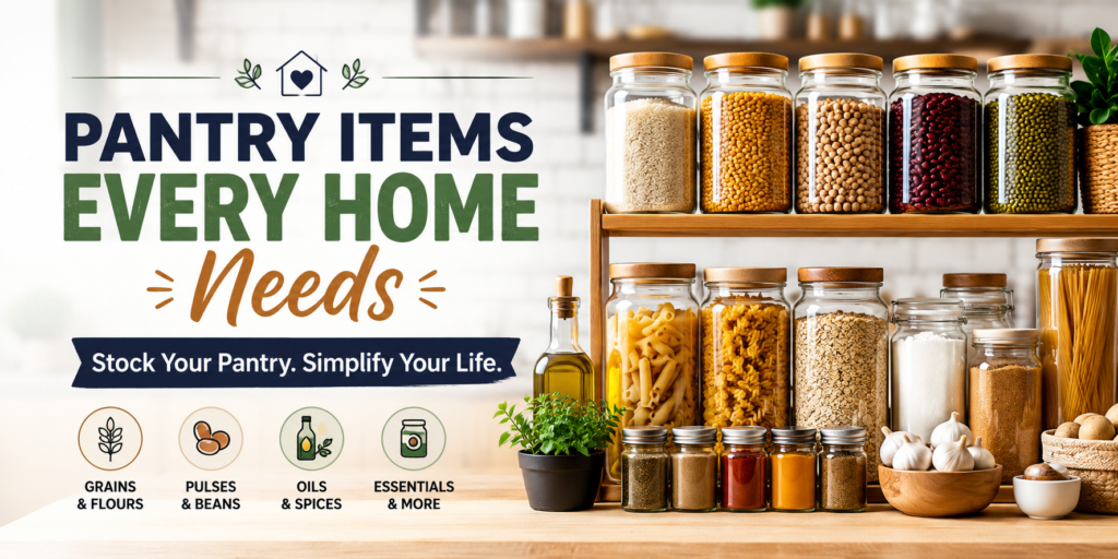Pantry Items Every Home Needs