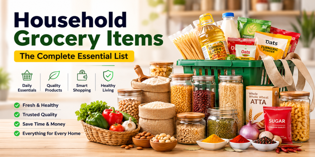 household grocery item