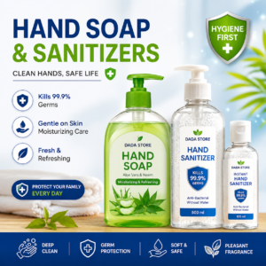 Hand soap & Sanitizers