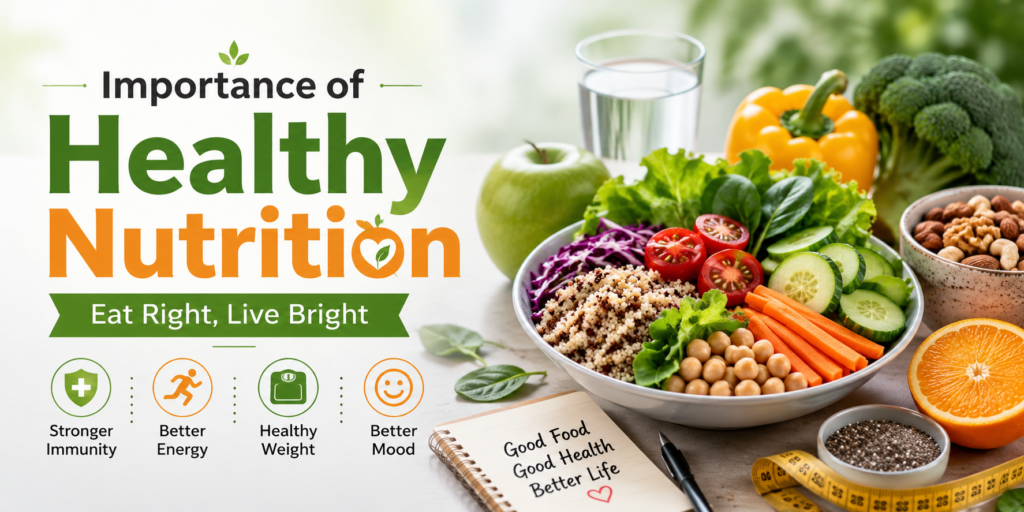 Importance of Healthy Nutrition