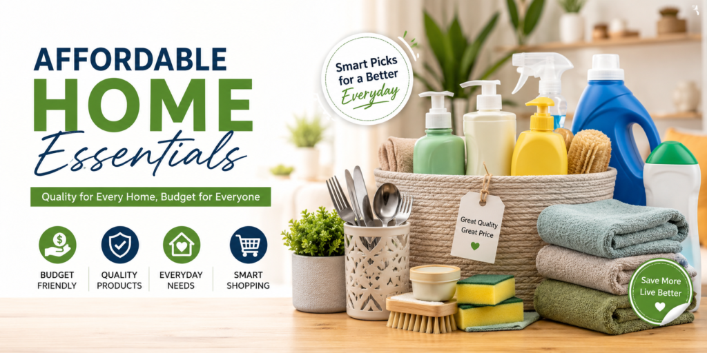 affordable home essentials