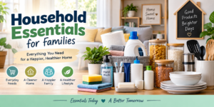 Household Essentials for Families