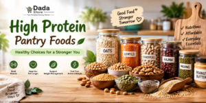 high protein pantry foods