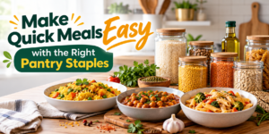 pantry staples for quick meals